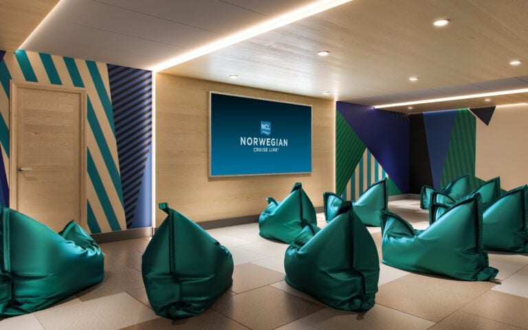 Norwegian Encore Splash Academy Cinema