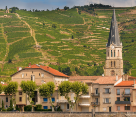 Rhone Geh auf Kreuzfahrt