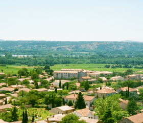 Frankreich Idyll Geh auf Kreuzfahrt
