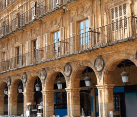 Spanien Salamanca Geh auf Kreuzfahrt