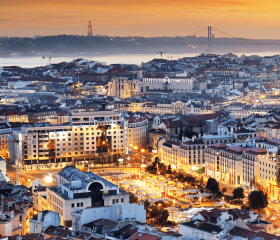 Lisboa Geh auf Kreuzfahrt