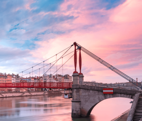 Avignon Brücke Geh auf Kreuzfahrt