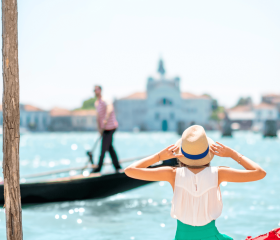 La dolce Vita Geh auf Kreuzfahrt