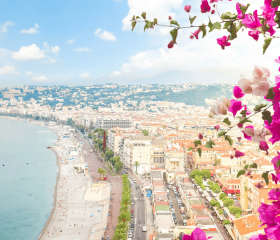 Nizza Geh auf Kreuzfahrt