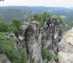 Elbsandsteingebirge Geh auf Kreuzfahrt