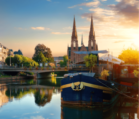 Straßburg Geh auf Kreuzfahrt