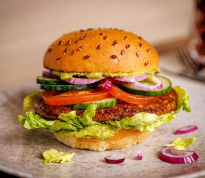 Vegetarischer Burger
