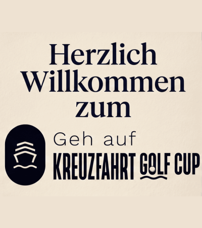 Herzlich Willkommen Golf Cup